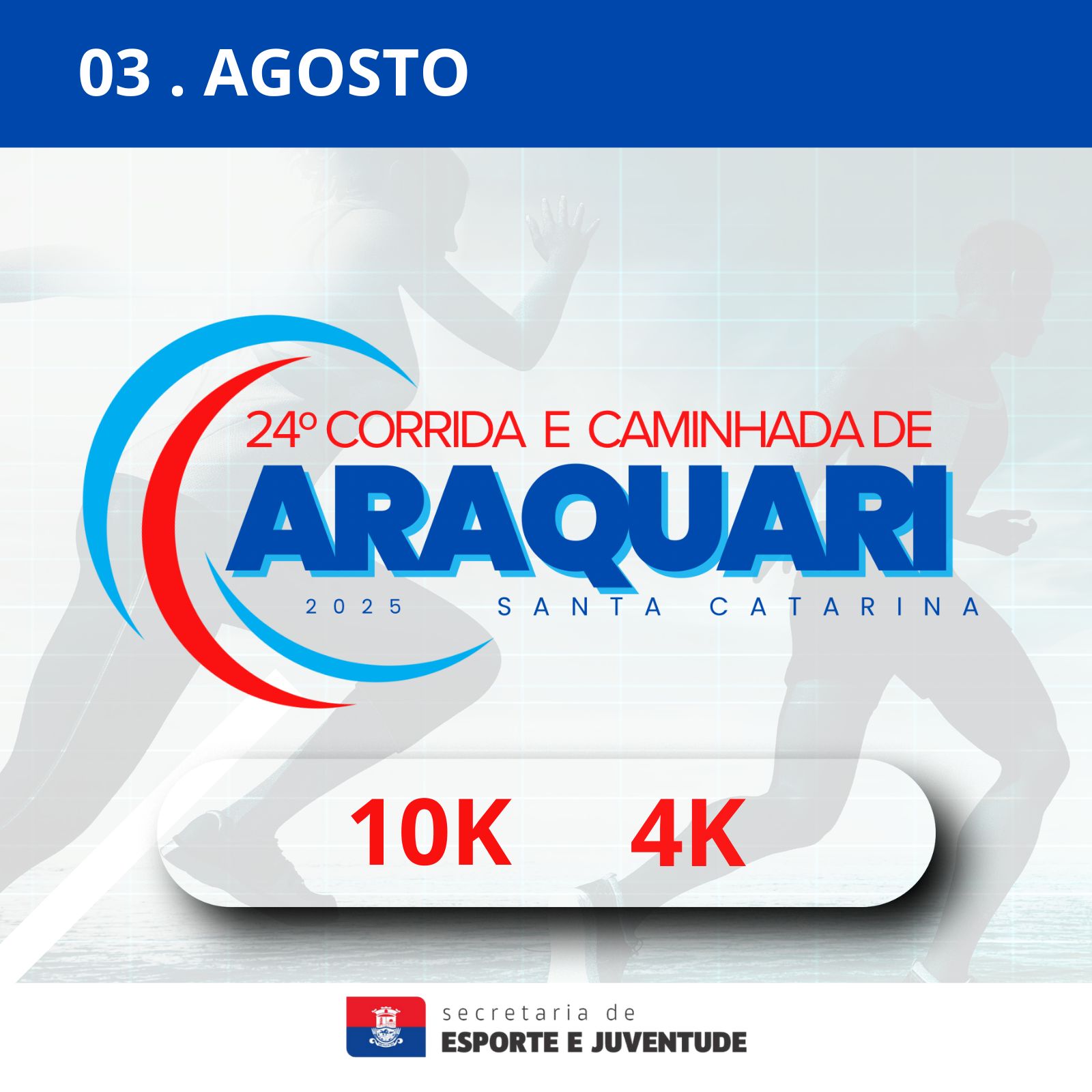 24ª CORRIDA CIDADE DE ARAQUARI - 2025