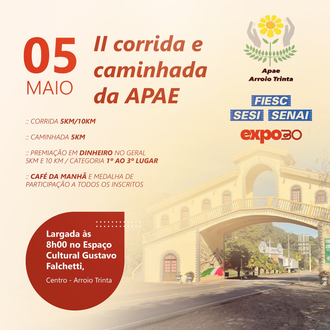 CORRIDA APAE ARROIO TRINTA-SC